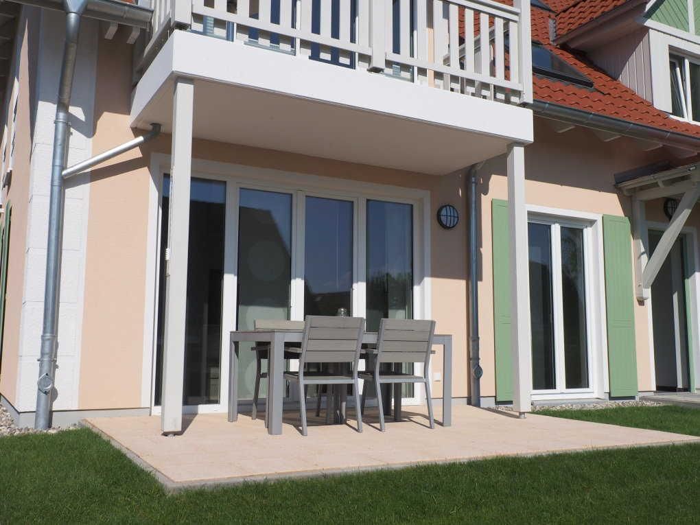 Terrasse mit Westlage