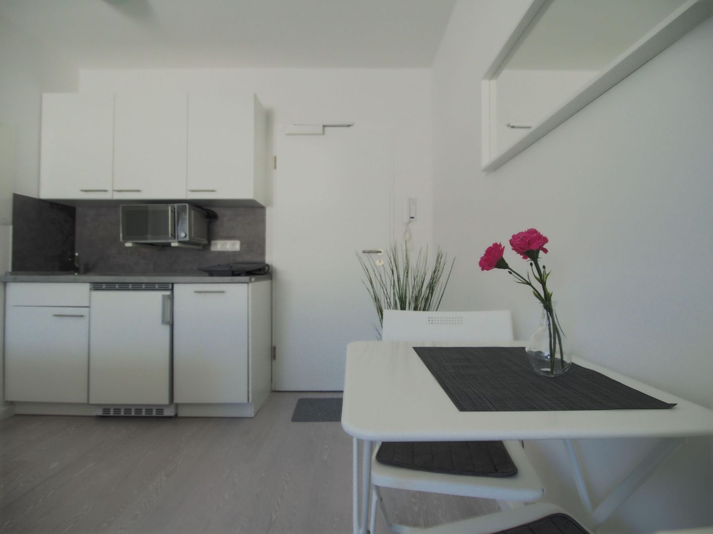 Küchenzeile im Wohnbereich