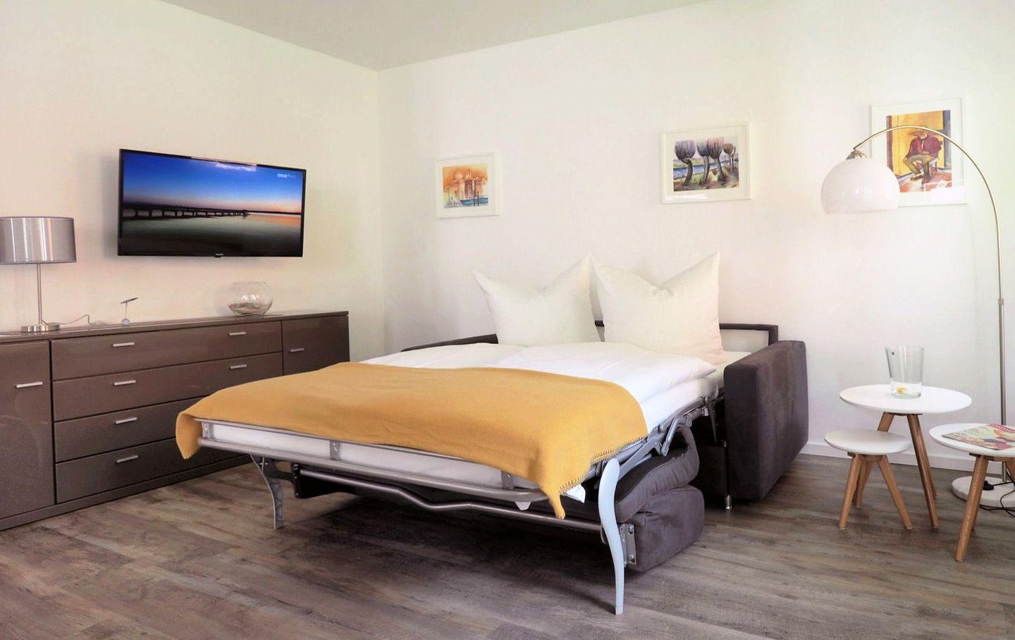 Schlafsofa, Wohnen mit 4 Gästen