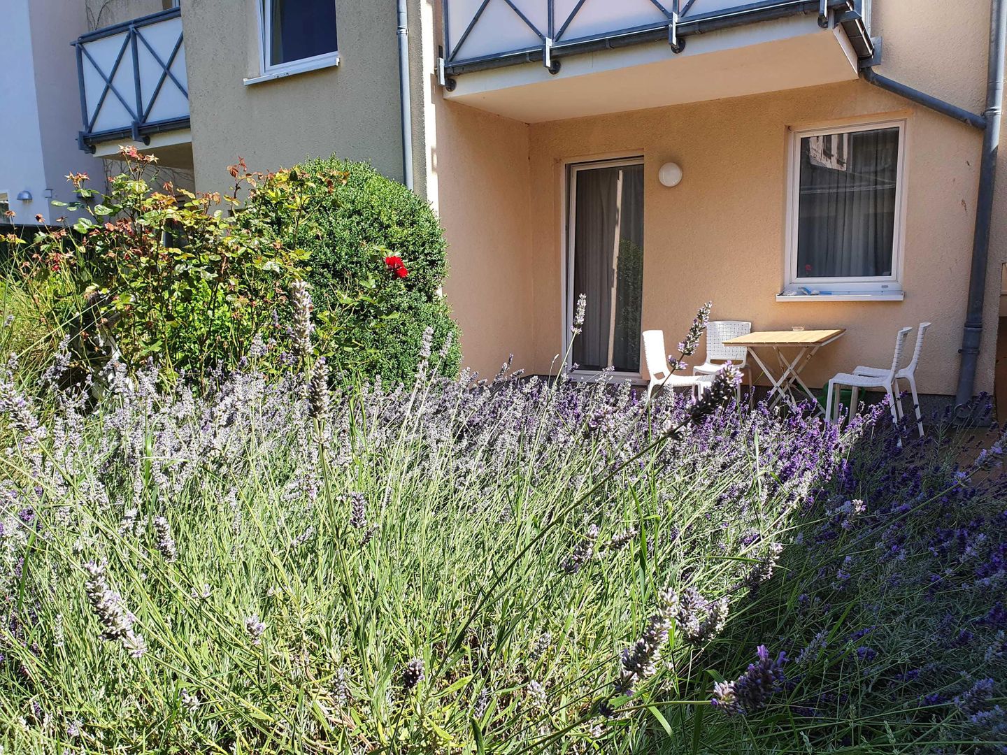 Terrasse, Zugang vom Schlafzimmer