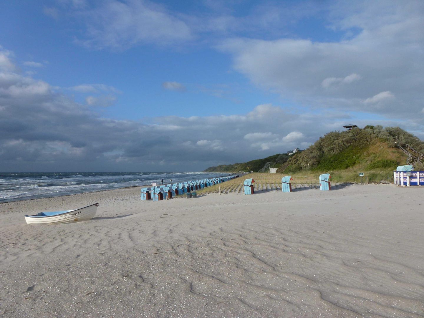 Strand an der Seebrücke