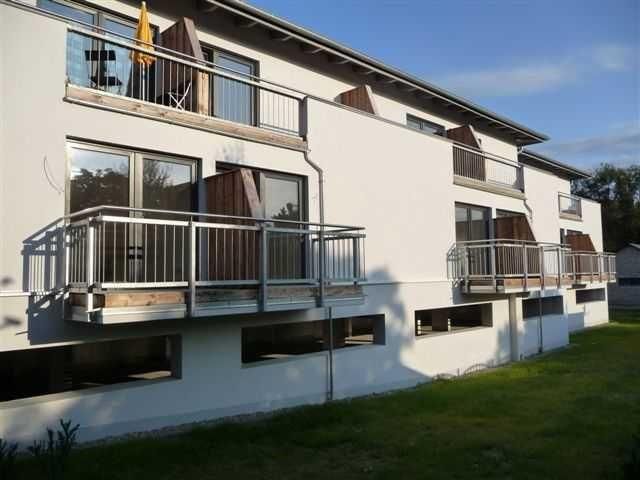 Hausrückseite Balkone