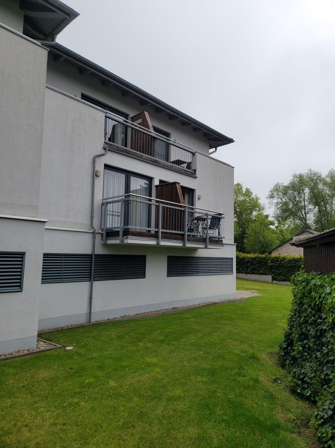 Blick auf den Balkon