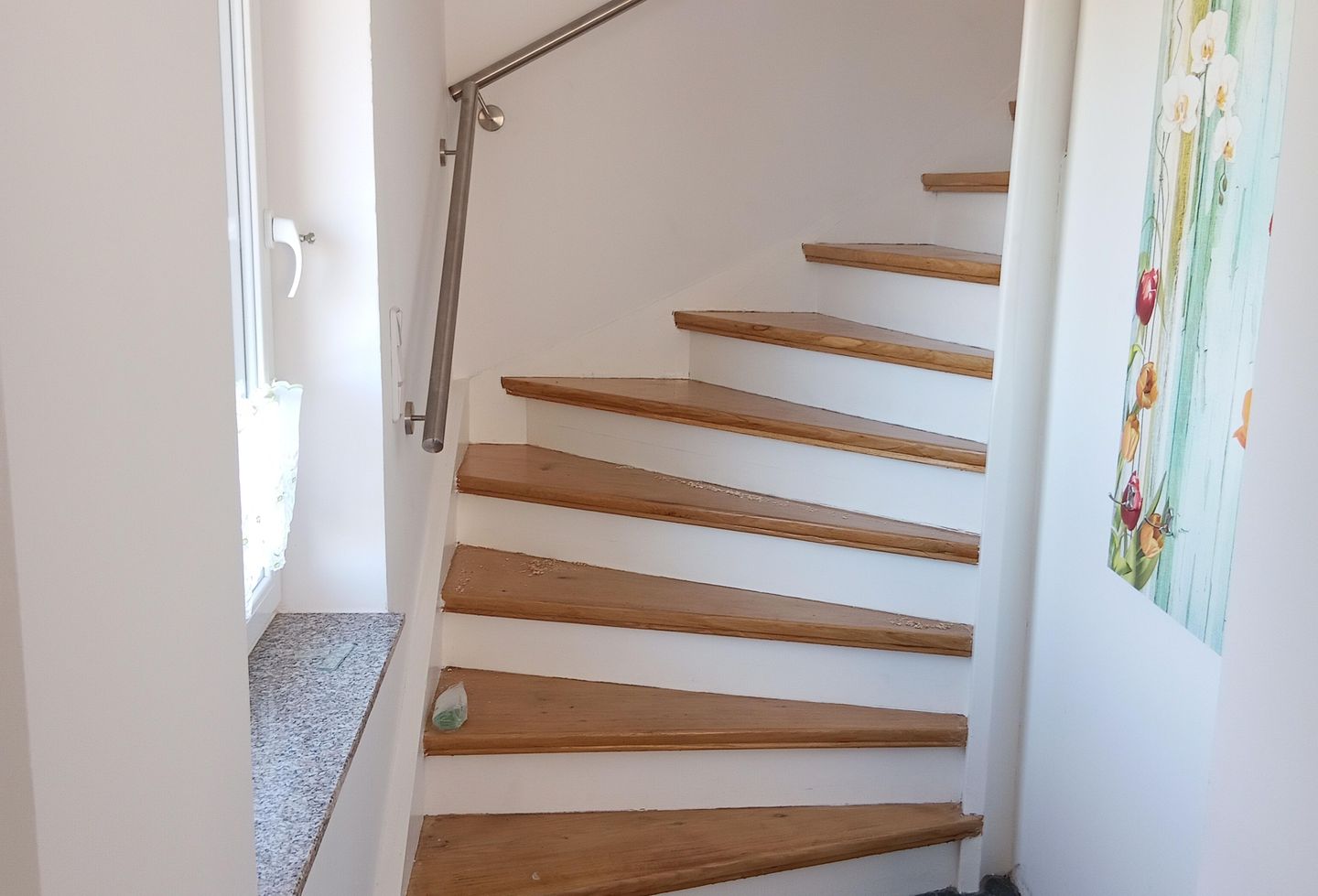 Treppe zur Wohnung