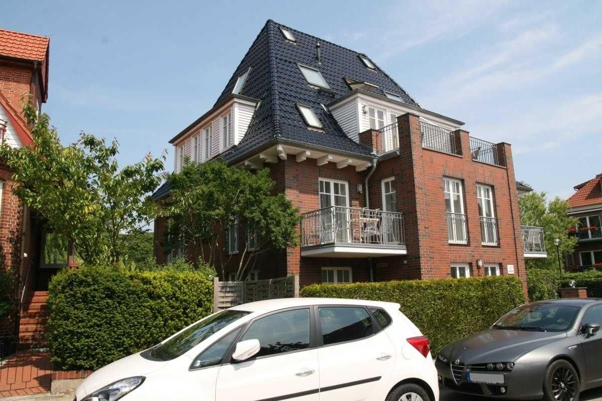 Blick auf den Balkon im 1. OG