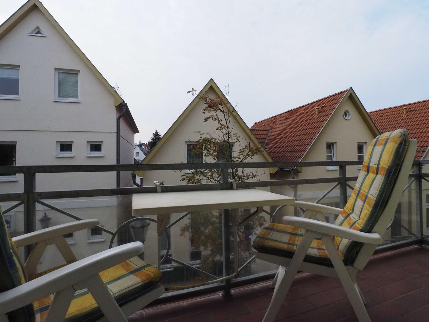 Blick vom Balkon