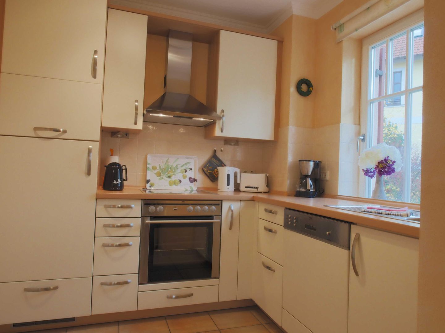 voll ausgestattete Kücke