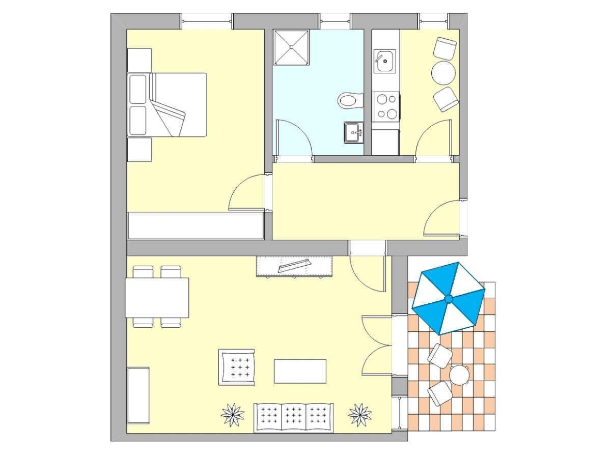 Wohnung 08 ruhig am Stadtwald – Bild 11