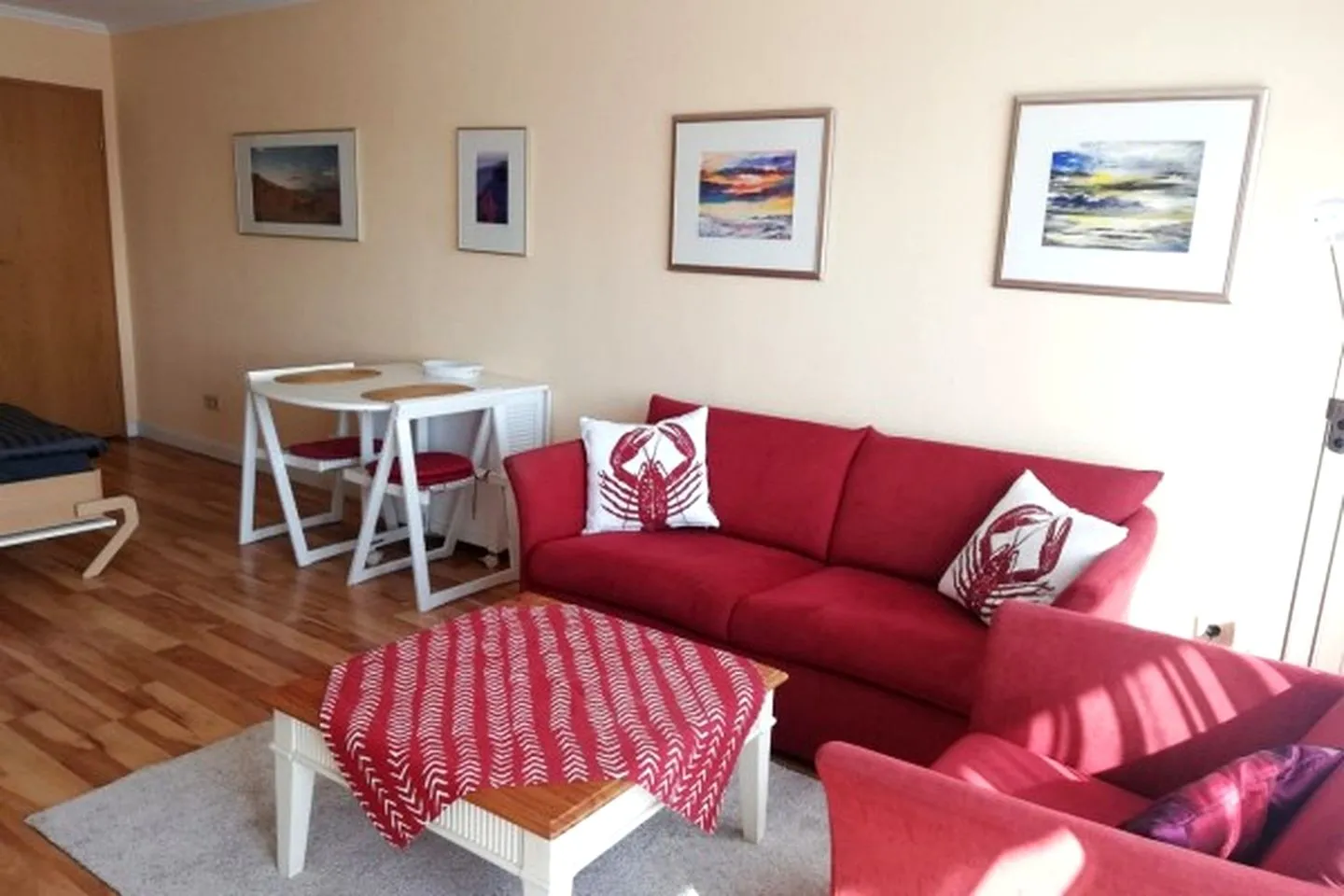 Strandstr. 4, Whg. 27 Westerland - Wohnzimmer