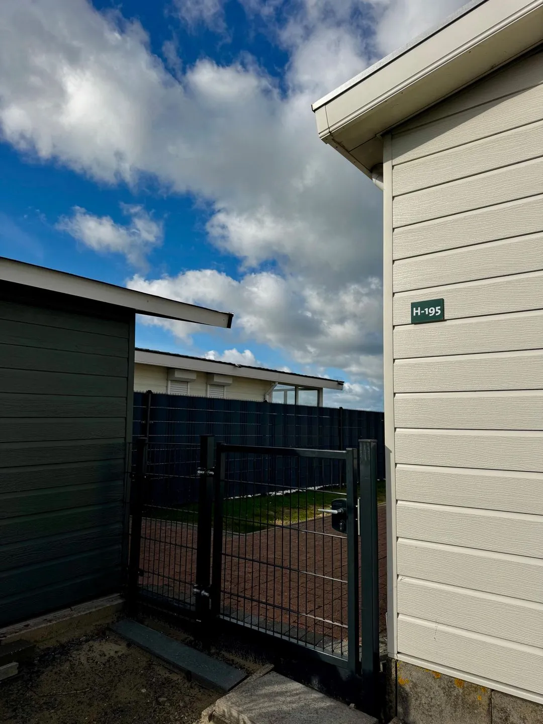 Breskens Chalet DuneView mit Zaun Haus Nr. H195 Zeeland -