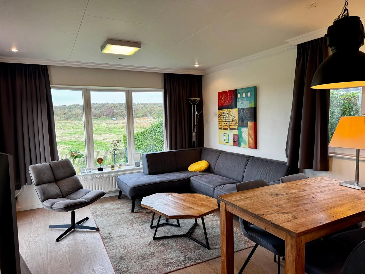 Breskens Chalet DuneView mit Zaun Haus Nr. H195 Zeeland -