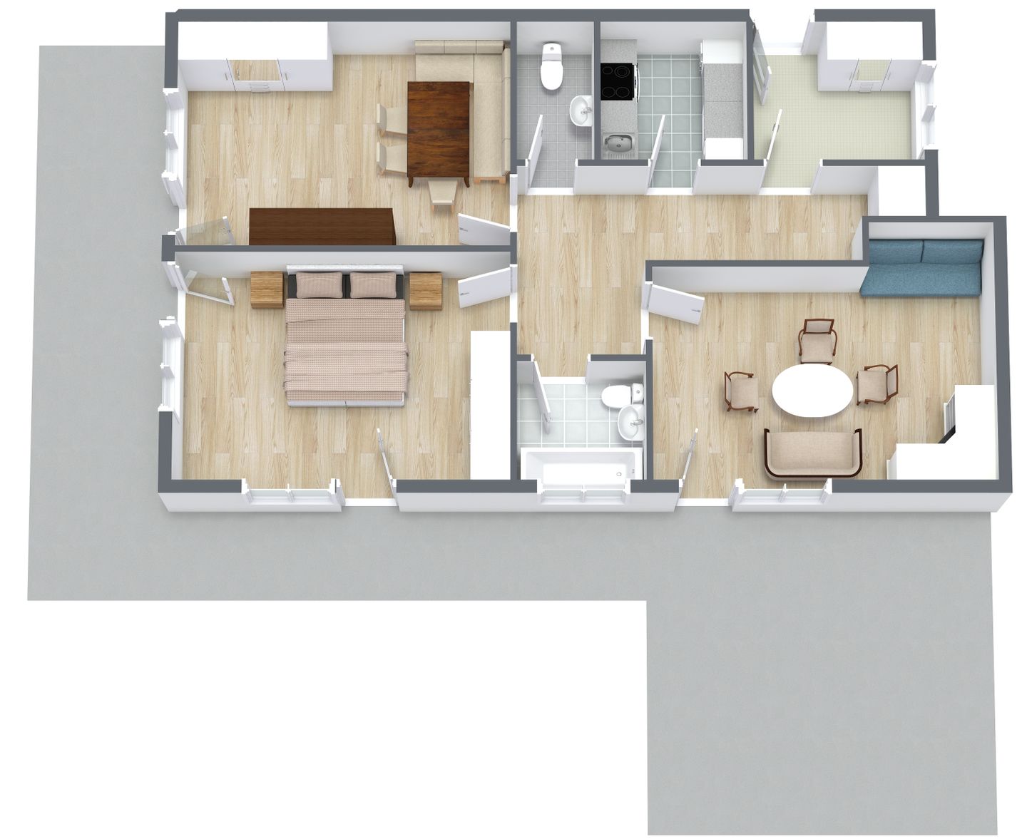  Apartment Adam by FiS - Fun in Styria Mitterndorf - Ground plan