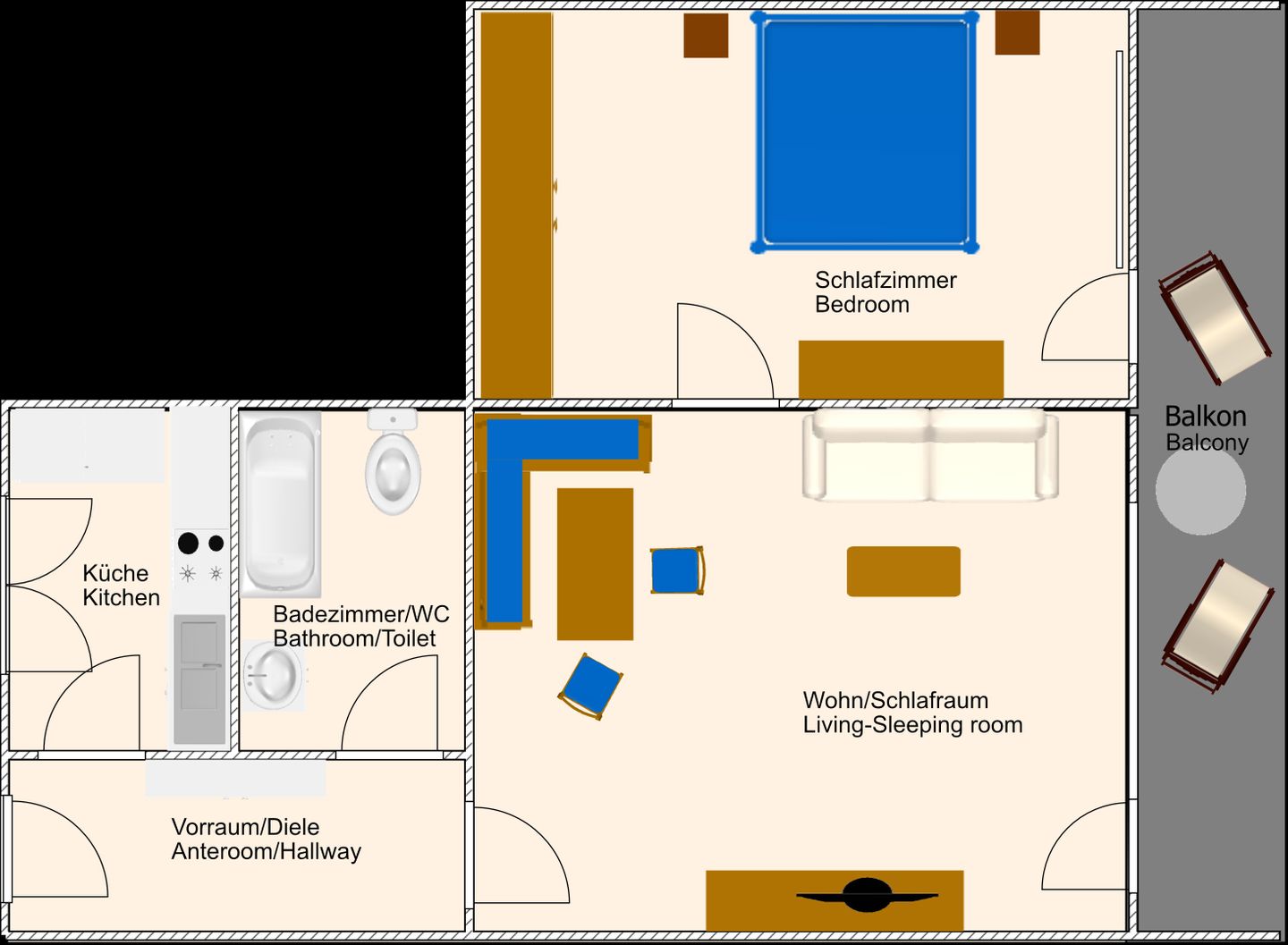  Apartment Toni by FiS - Fun in Styria Sonnenalm - Grundriss