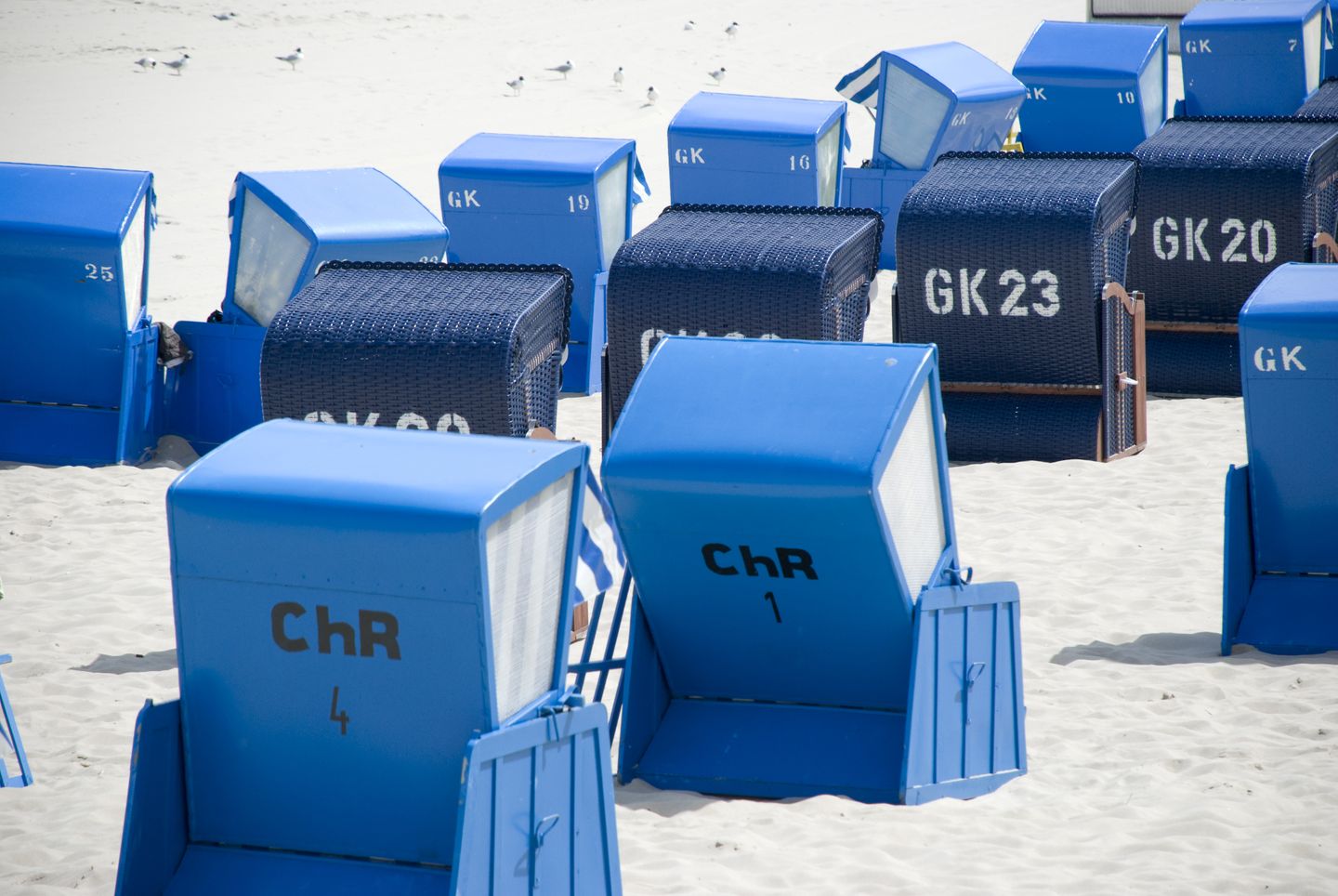 Strandkörbe auf Usedom für Ihren Urlaub