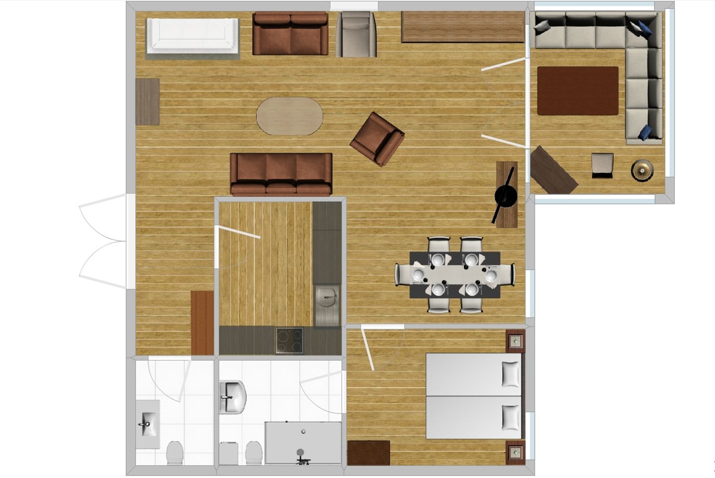  Nostalgie-Apartment Seeidylle by FiS - Fun in Styria Fischerndorf - Ground plan