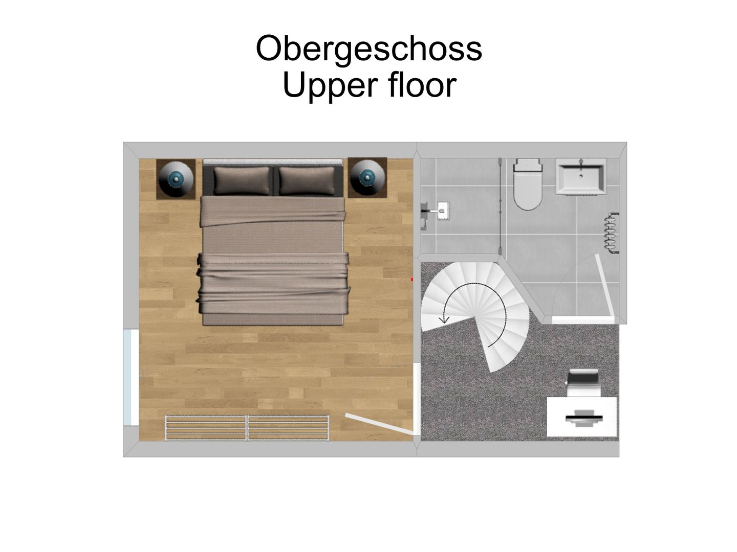  Auszeit in den Alpen Mitterndorf - Obergeschoss