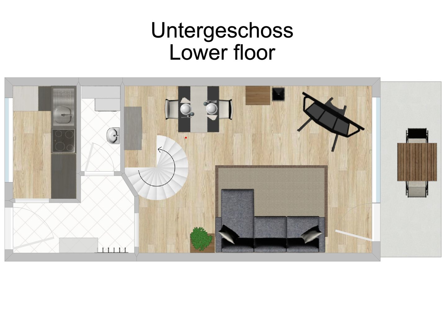  Auszeit in den Alpen Mitterndorf - Untergeschoss