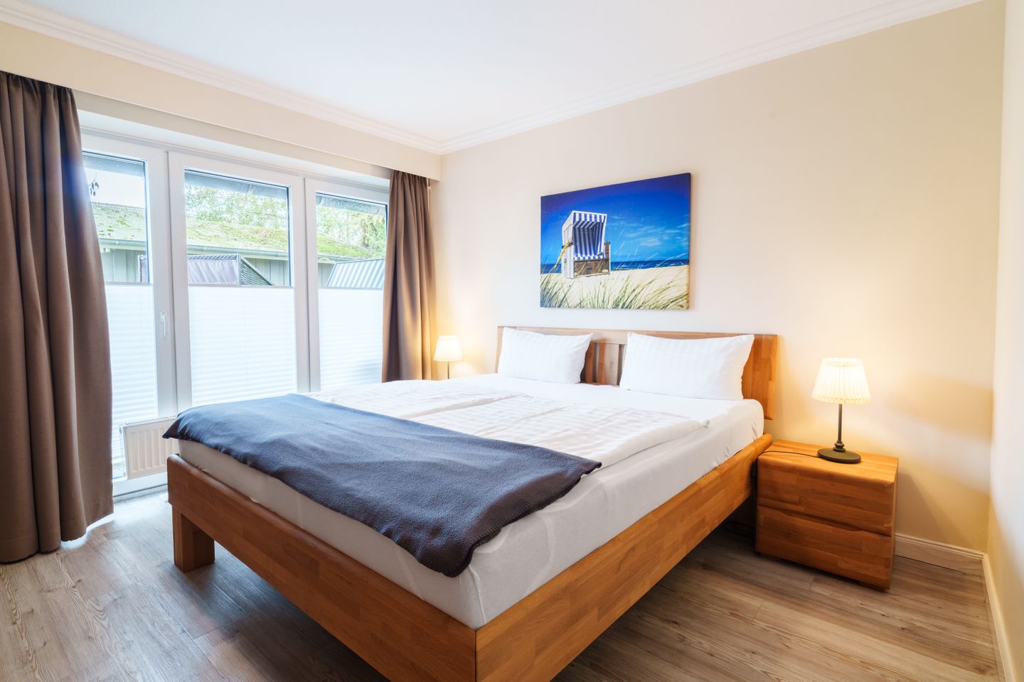 Appartementhaus Meeresbucht Whg. 1, Schlafzimmer