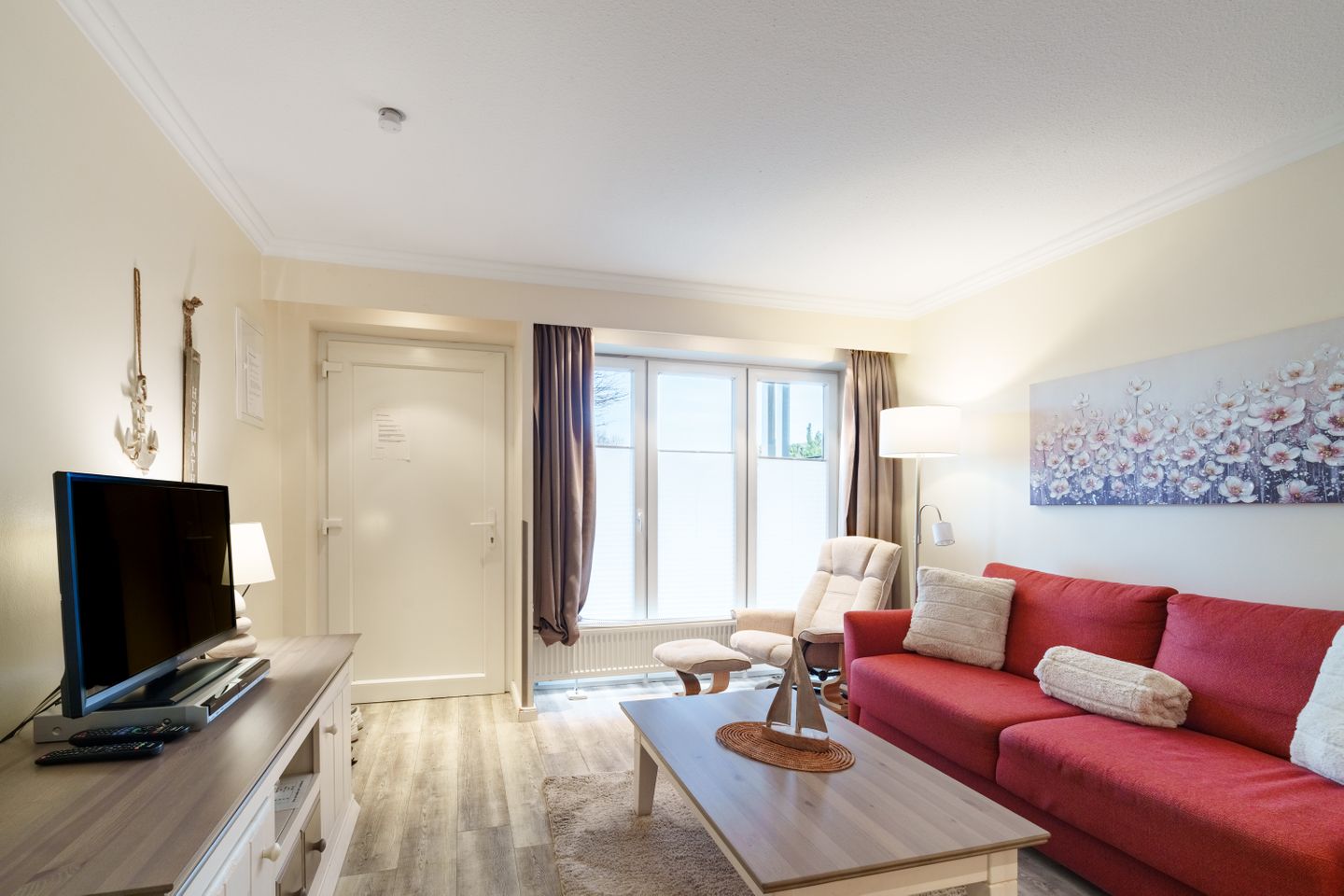 Appartementhaus Meeresbucht Whg. 2, Wohnzimmer