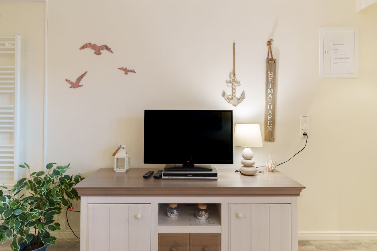 Appartementhaus Meeresbucht Whg. 2, Fernseher