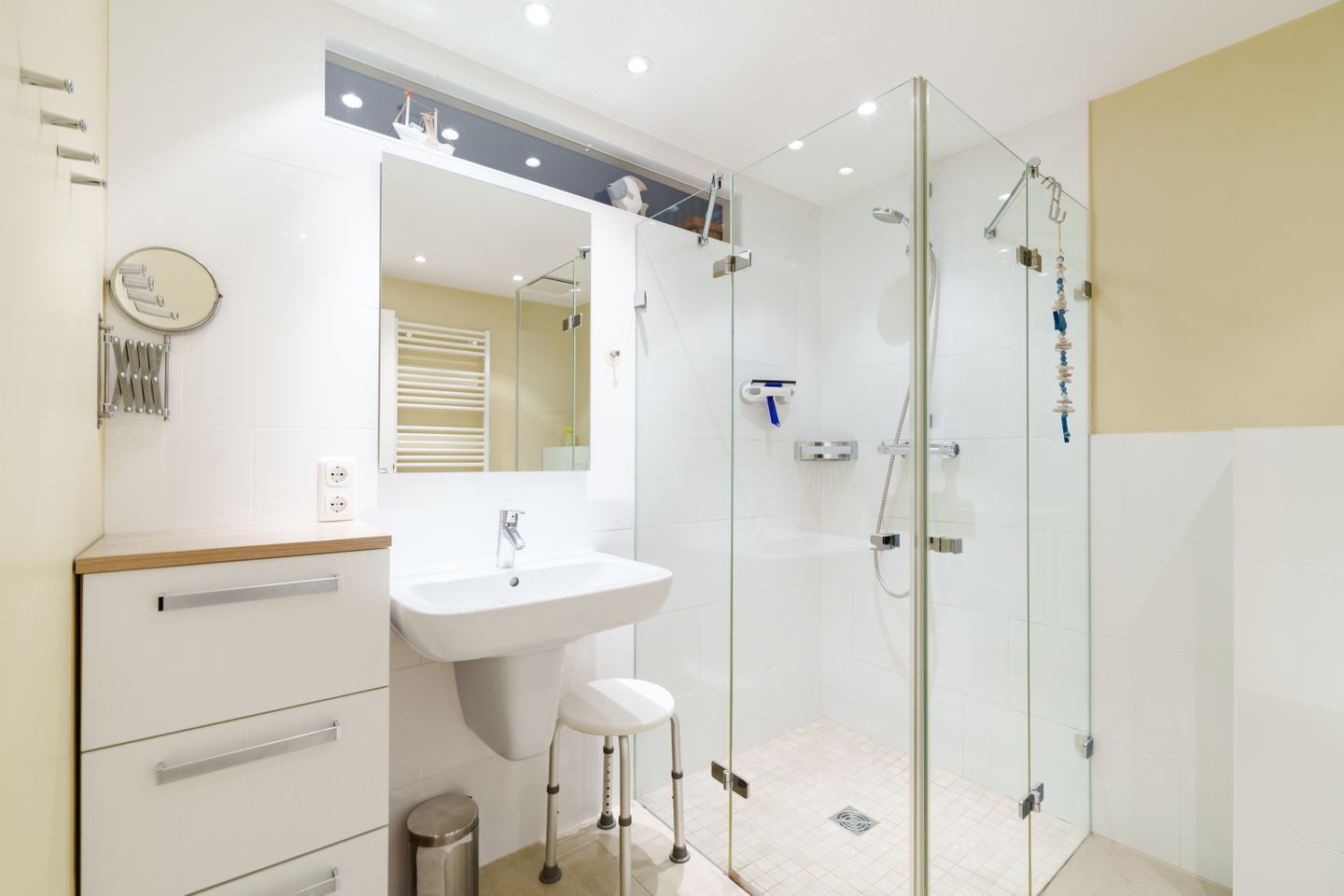 Appartementhaus Meeresbucht Whg. 2, modernes Badezimmer