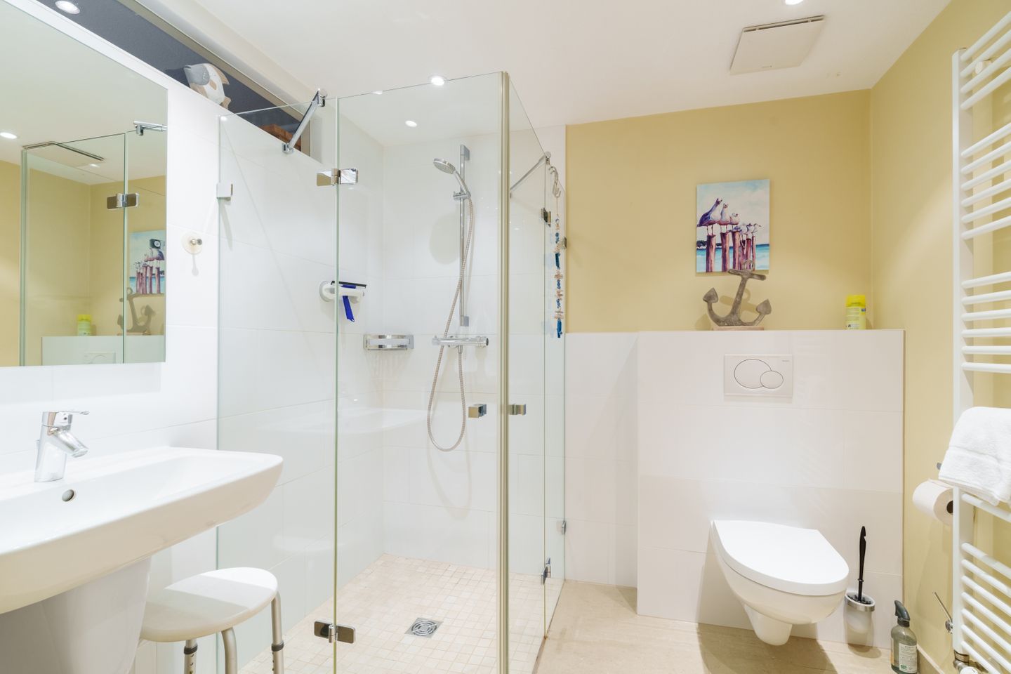 Appartementhaus Meeresbucht Whg. 2, Badezimmer