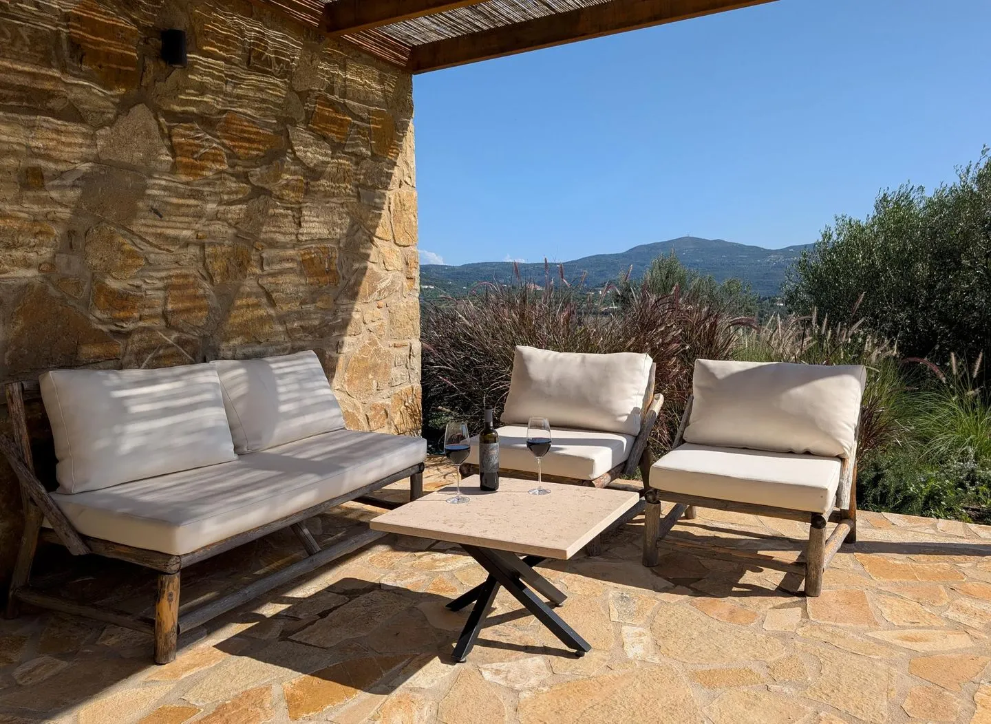  Finca Morea Finikounda - Außenküche