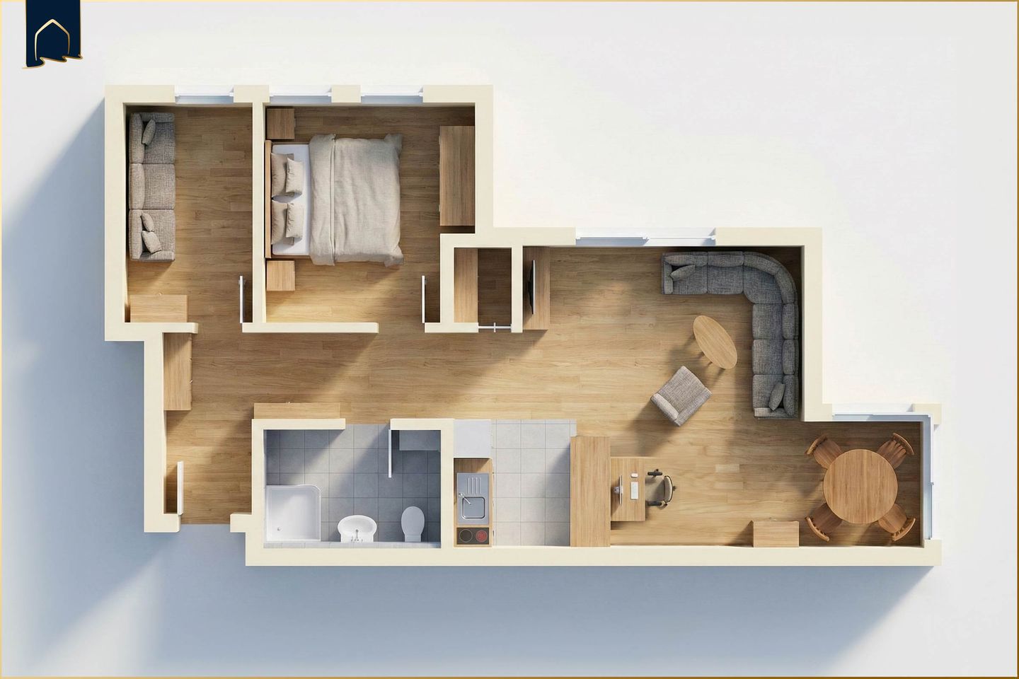  Ferienwohnung El Capitan Ostseebad Bansin - Grundriss