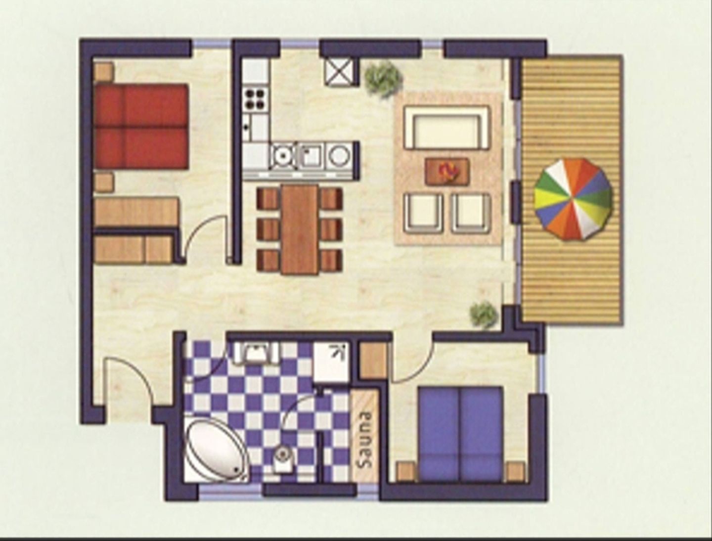  Waterkant Schillig - Grundriss