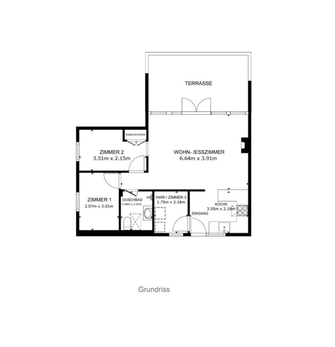  Immi's Hus Flensburger Förde - Grundriss Ferienhaus Immi´s Hus