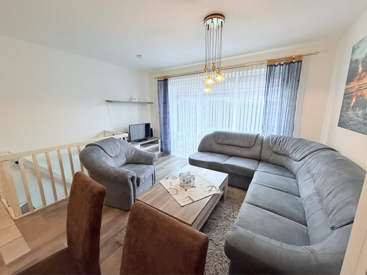 Hamburger Str. 24 FeWo 2 Sahlenburg - Wohnzimmer