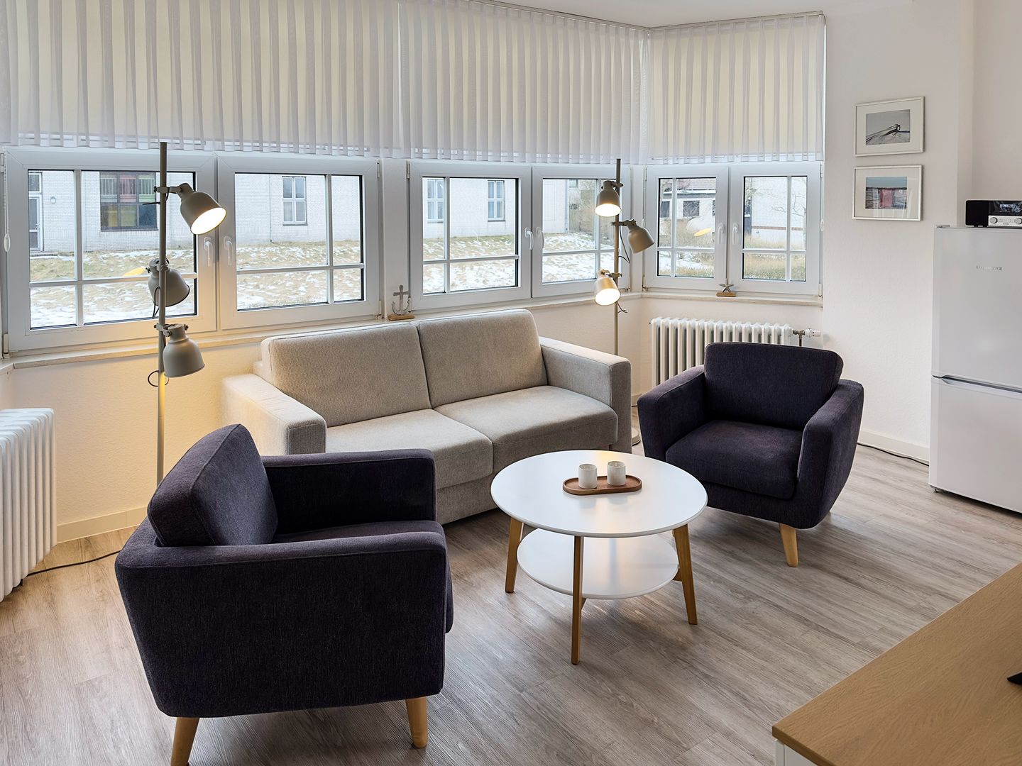 Kompakt und zentral: die Ferienwohnung „Therese 9" in Wittdün