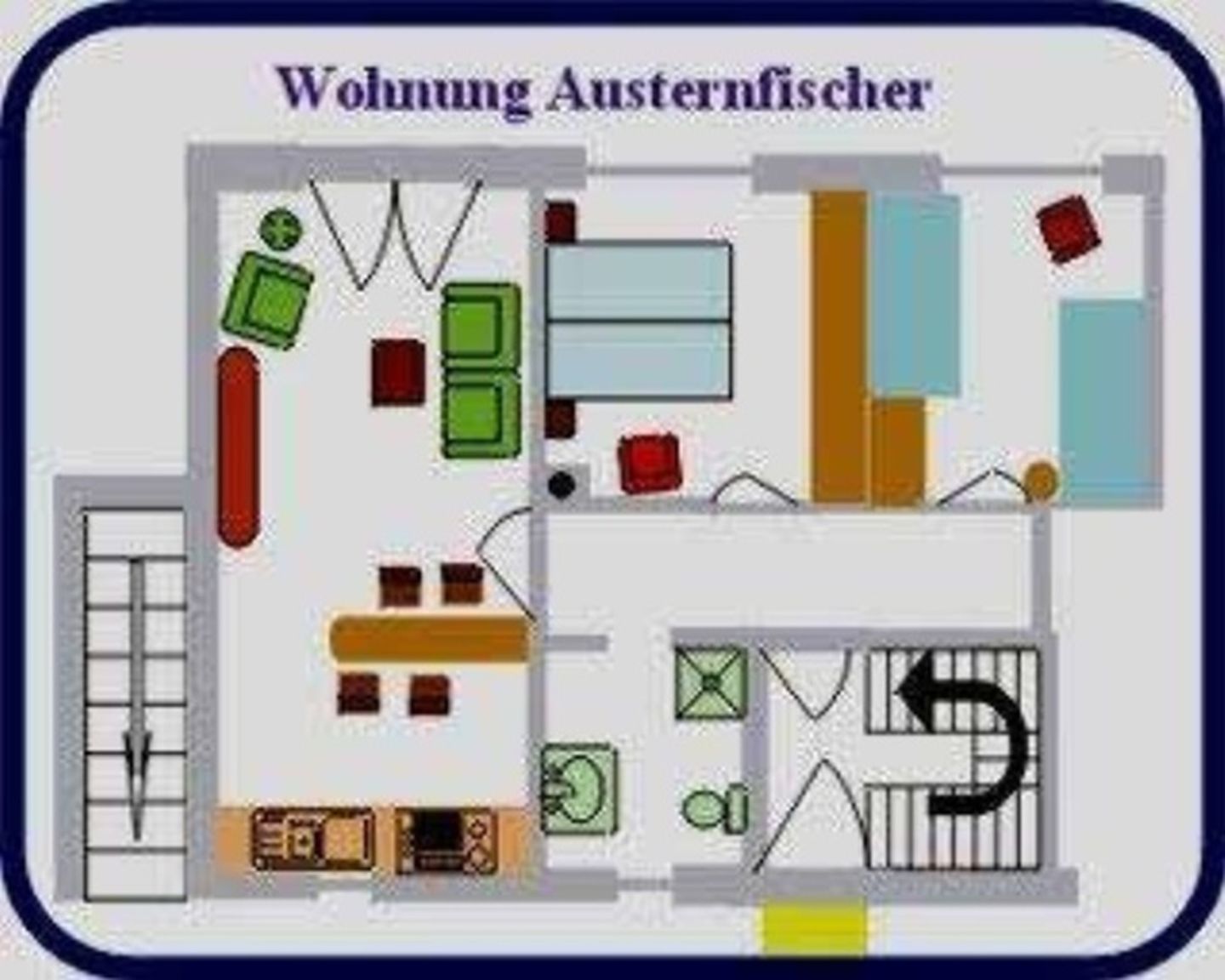  Austernfischer Föhr - Grundriss