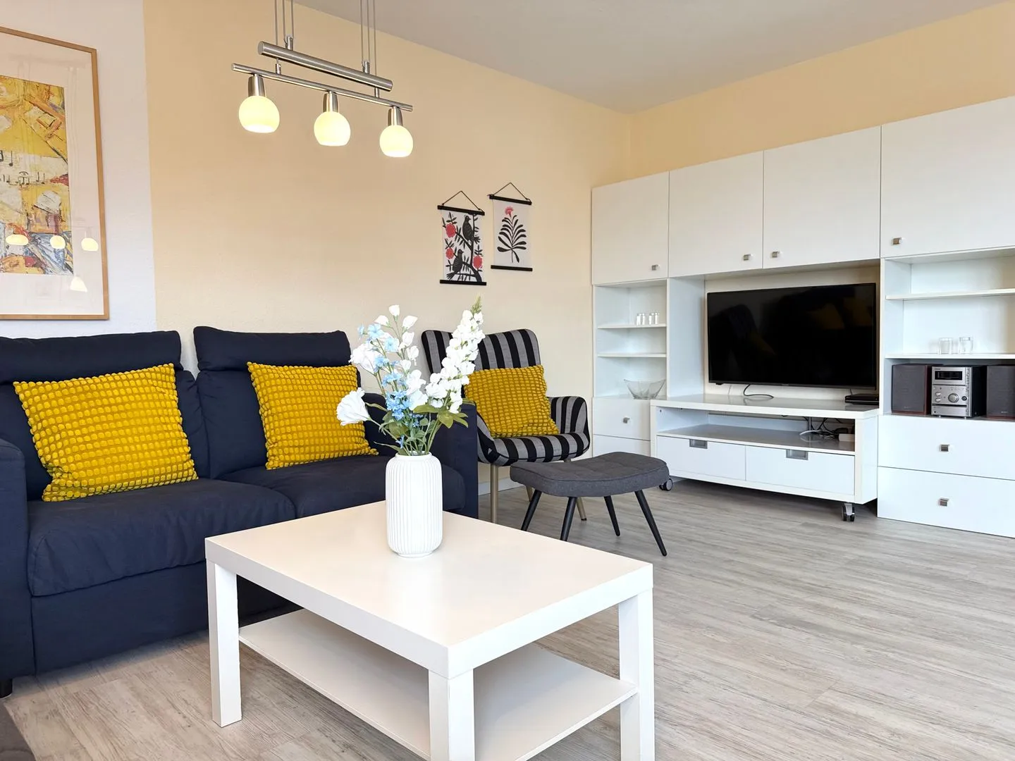 Poseidon FeWo 28 Duhnen - Wohnzimmer