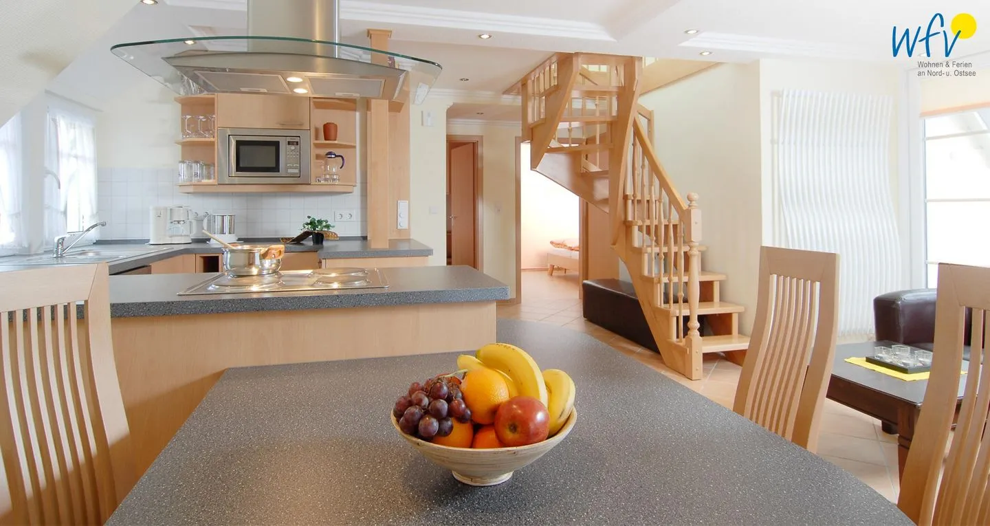 Küche / Küchenzeile Haus am Meer Ferienwohnung Denise