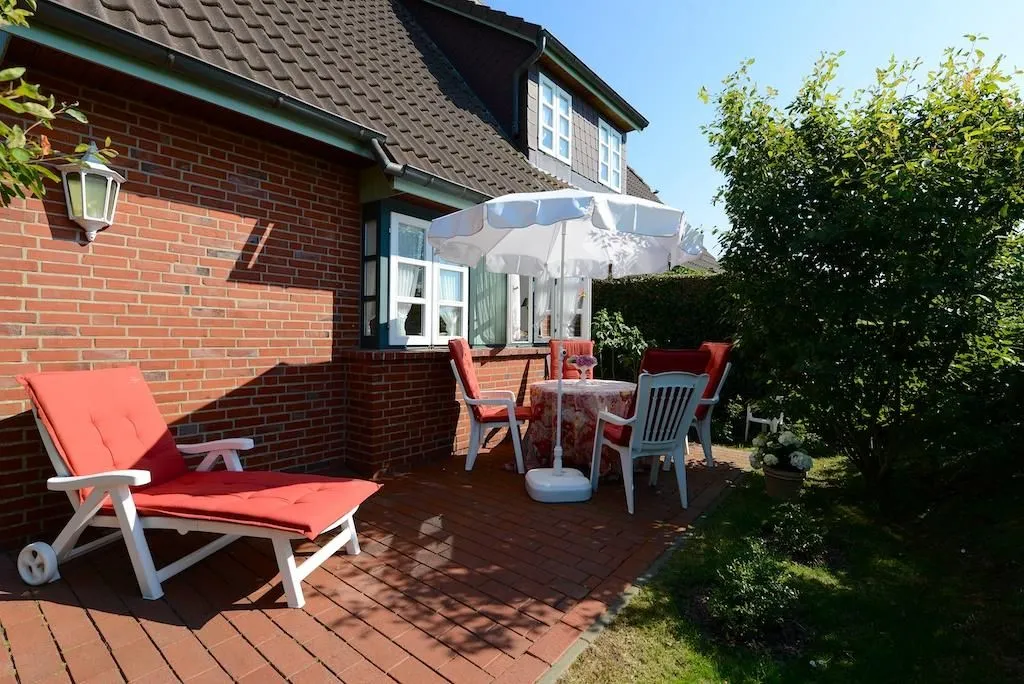 Ferienhaus Walter Wrixum - Gartenblick