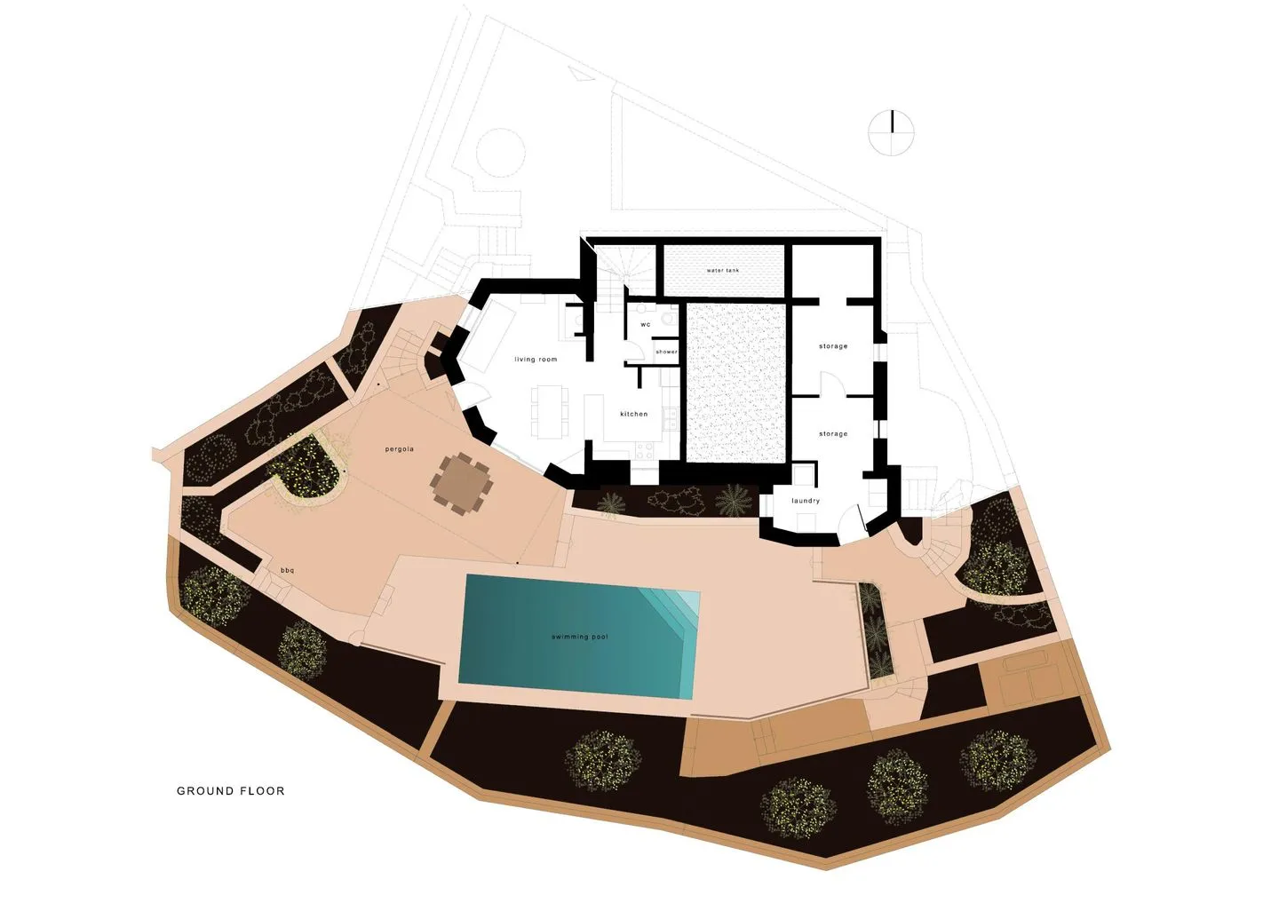  Spiti-Manolis Stoupa - Grundriss