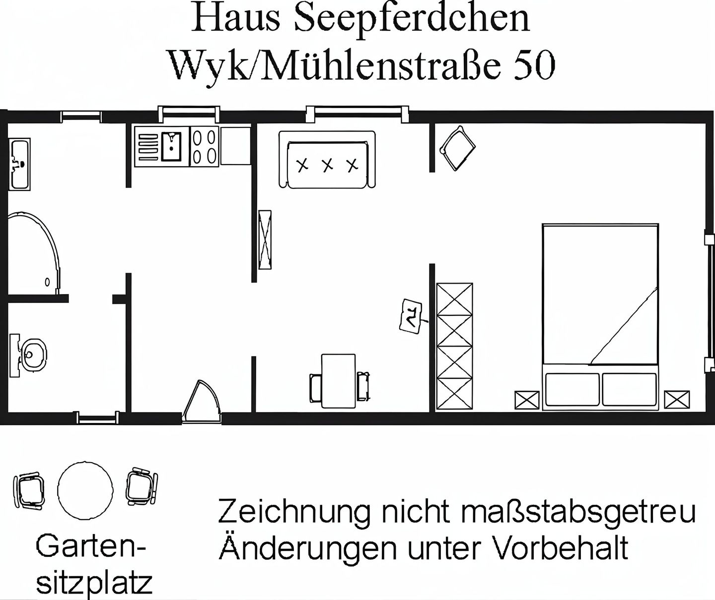  Seepferdchen Föhr - Grundriss
