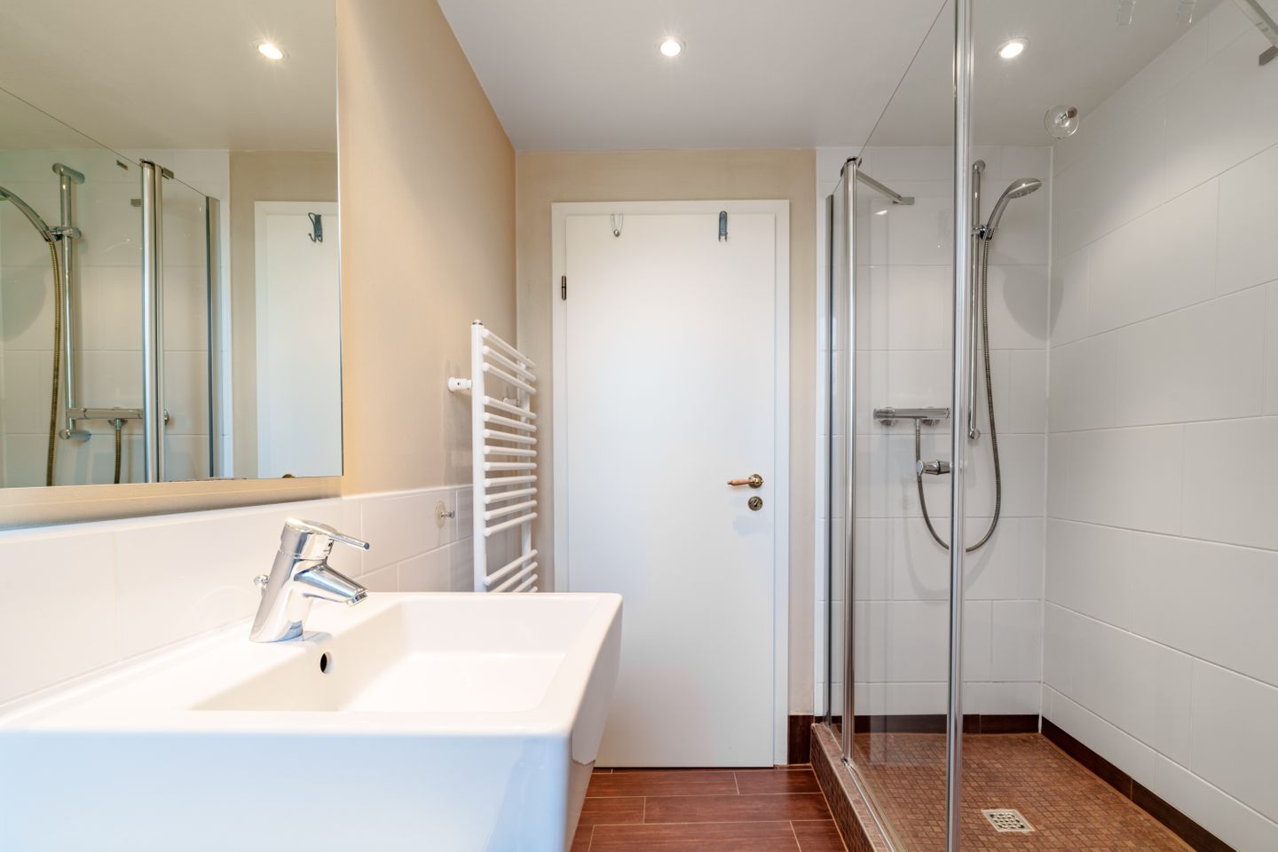 Appartementhaus Meeresbucht Whg. 8, Badezimmer mit Dusche
