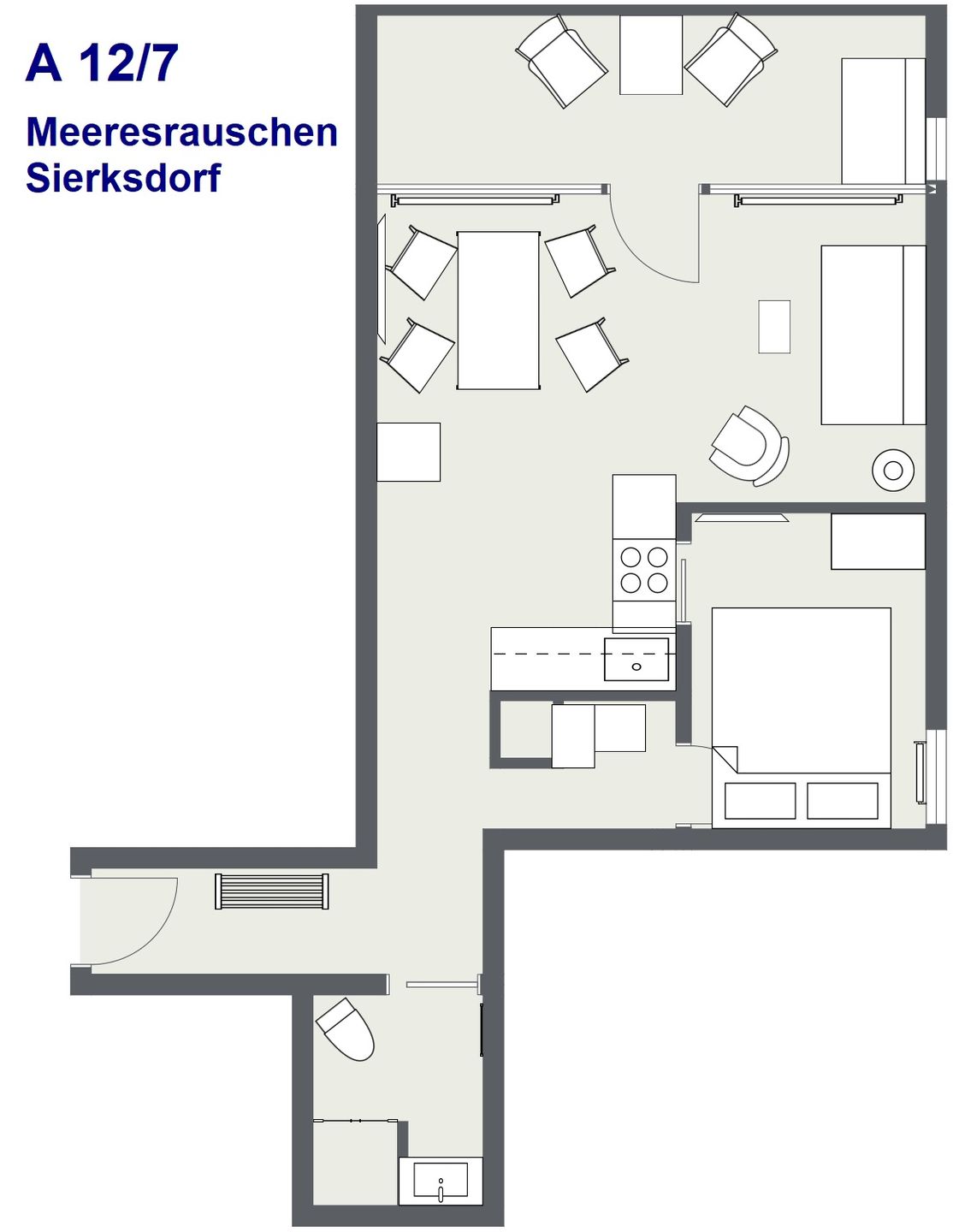 Panoramic Meeresrauschen Sierksdorf Sierksdorf - Grundriss
