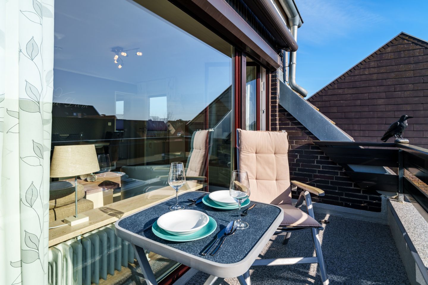 Haus Welle, Whg. Kuschelnest Balkon