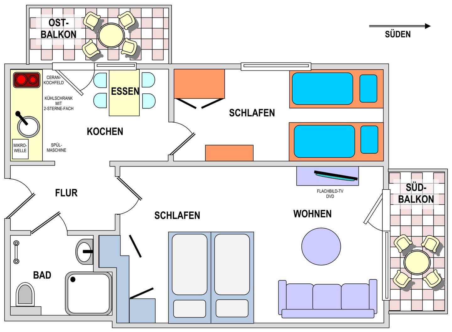 Haus Klippersteven Whg. 08 Seestern Wangerooge - Seestern 8