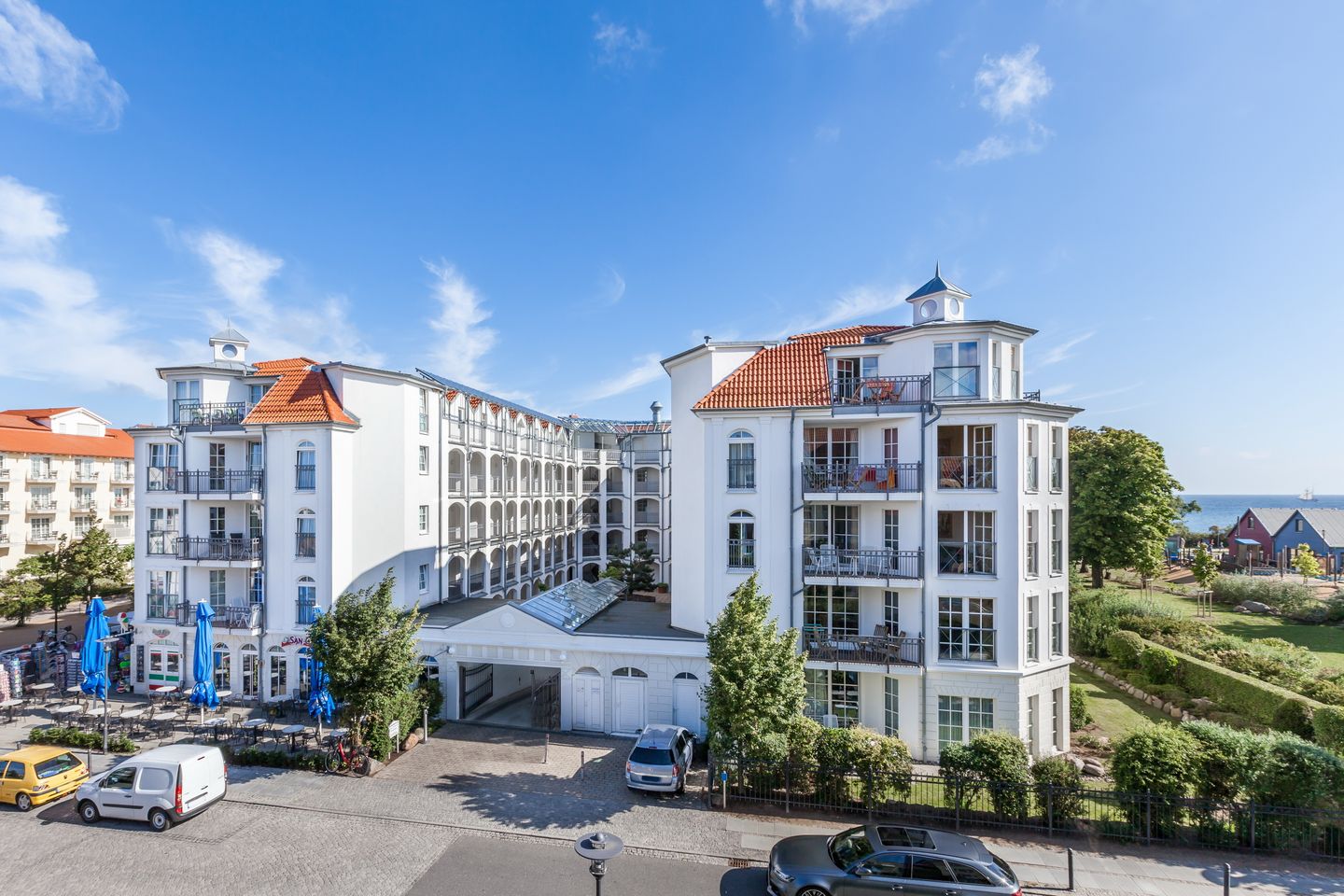 Blick auf Sehenswürdigkeit