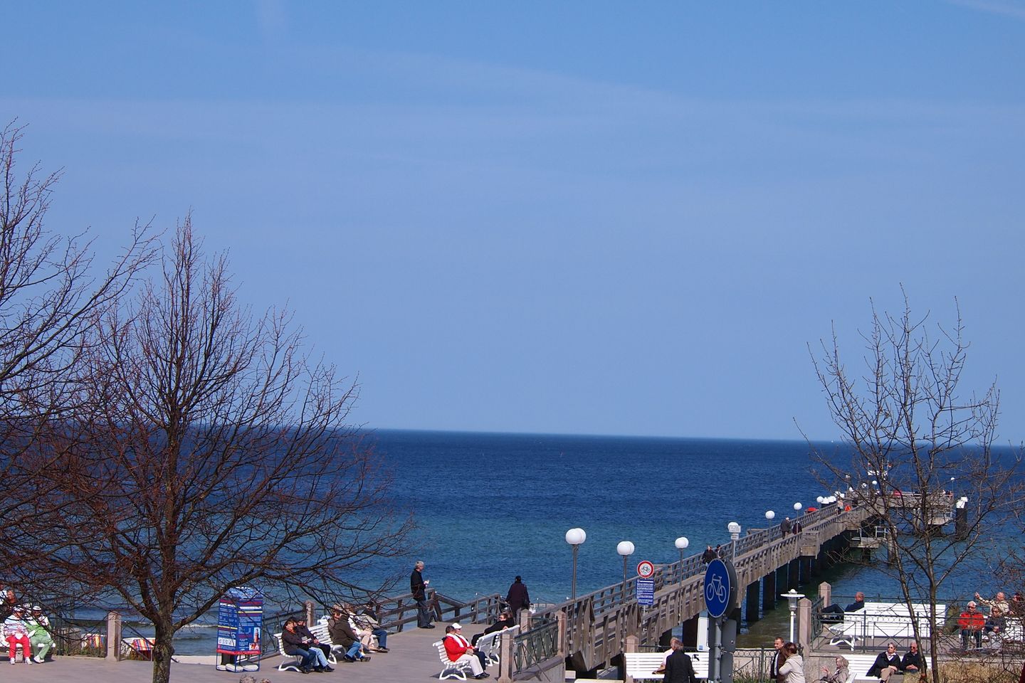 Blick auf Sehenswürdigkeit