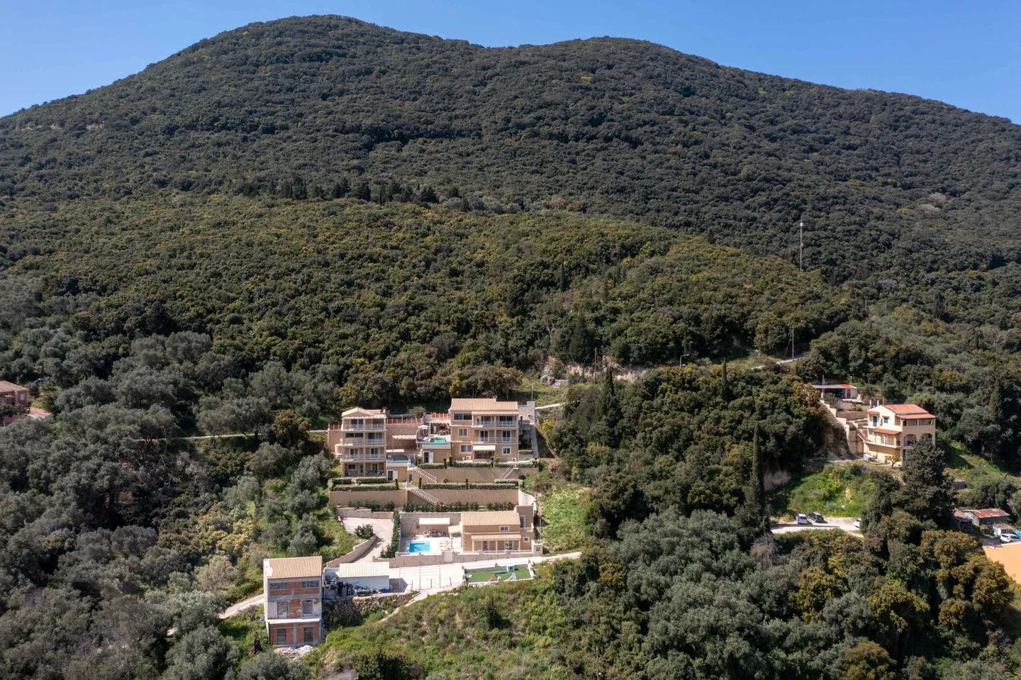  Monastiri Aghios Mattaios - Bird's eye view