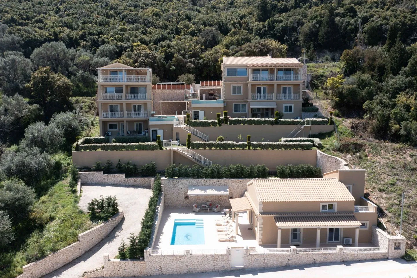  Monastiri Aghios Mattaios - Bird's eye view