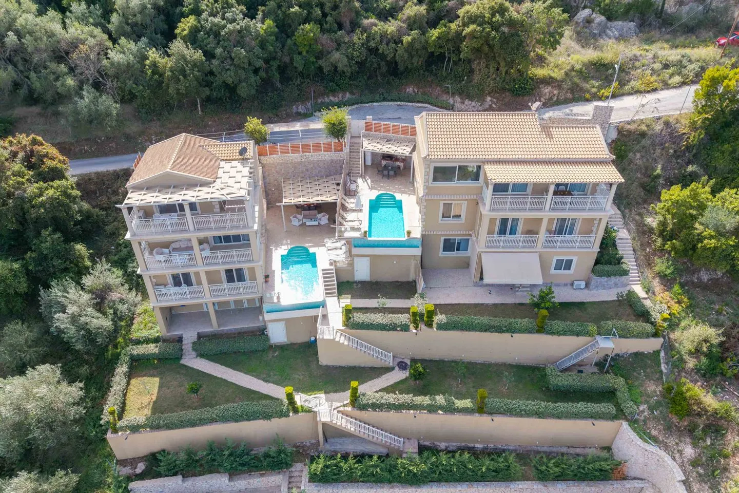  Pantokratora's Aghios Mattaios - Bird's eye view