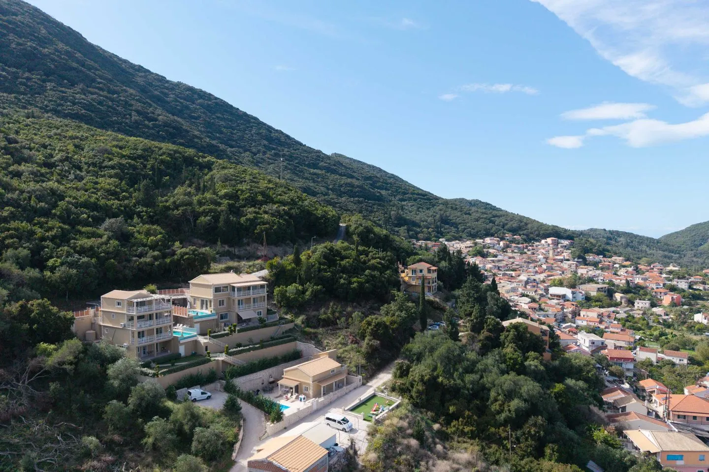  Pantokratora's Aghios Mattaios - Bird's eye view