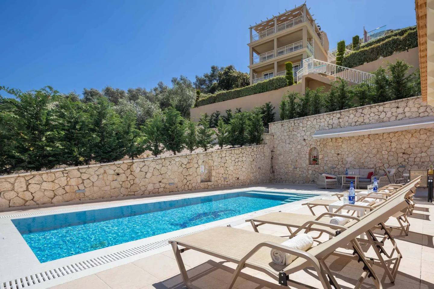  Villa Korfiatissa Aghios Mattaios - Pool