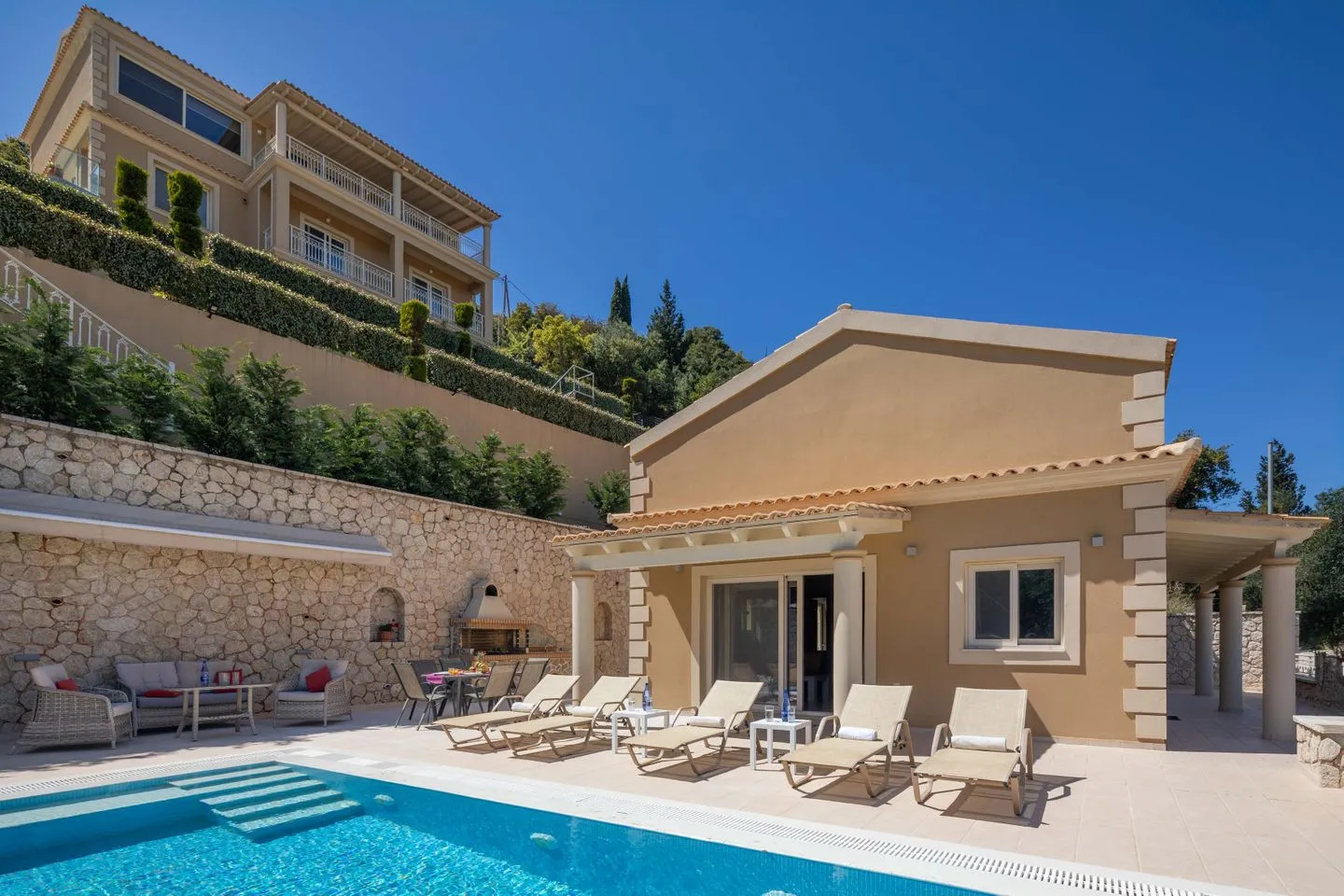  Villa Korfiatissa Aghios Mattaios - Hauptansicht